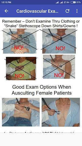 Clinical History & Examination screenshot 8