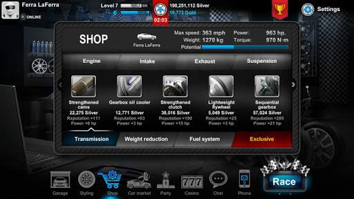Tuner Life Online Drag Racing screenshot 6