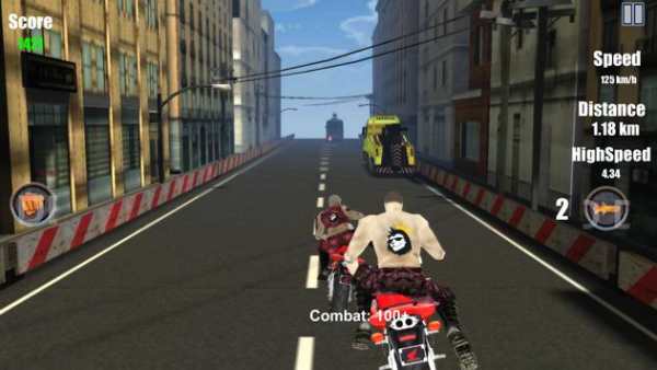 Crime Death Moto Rash Racing 2 screenshot 3