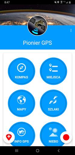 Pionier GPS - mapy i nawigacja offline screenshot 1