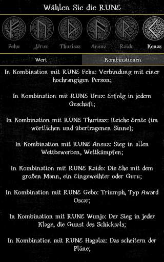 Wahrsagerei mit Runen screenshot 8