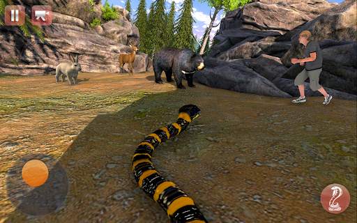 Scary Anaconda Game 3D - Wild Angry Animal Attack screenshot 8