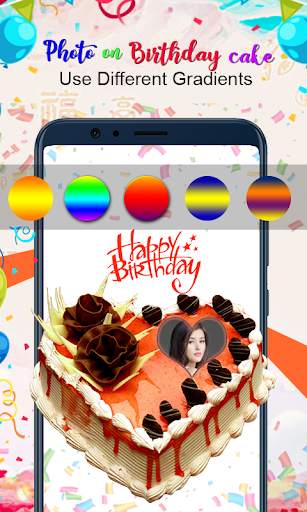 Name on Birthday Cake – Photo, Special wishes screenshot 2