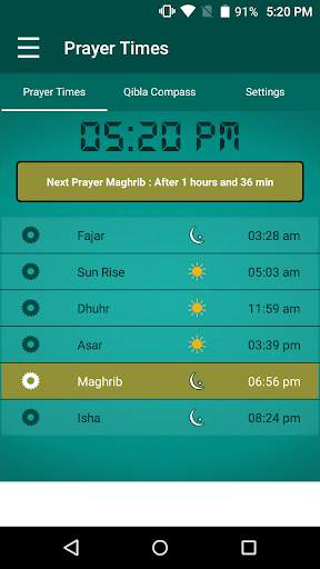 Prayer Times, Qiblah Compass, Hirji Calendar, Azan screenshot 3