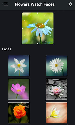 Flowers Watch Faces screenshot 1