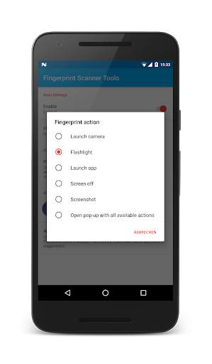 Fingerprint Scanner Tools screenshot 2