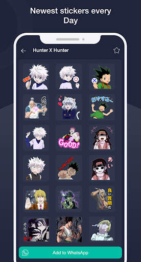 Anime Stickers for Whatsapp screenshot 6