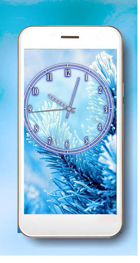 Winter Clock 2021 Live wallpaper screenshot 2