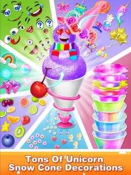 Unicorn Snow Cone - Rainbow Princess screenshot 2