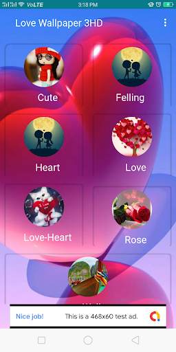 Love Wallpaper 3HD screenshot 1