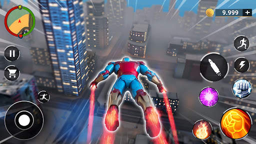 Iron Fighting: Hero Rope Game screenshot 13