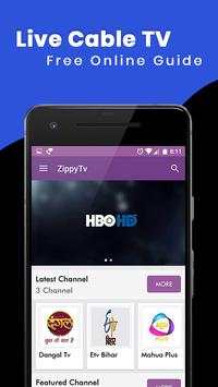 Live Cable TV All channels Free Online Guide 5 تصوير الشاشة