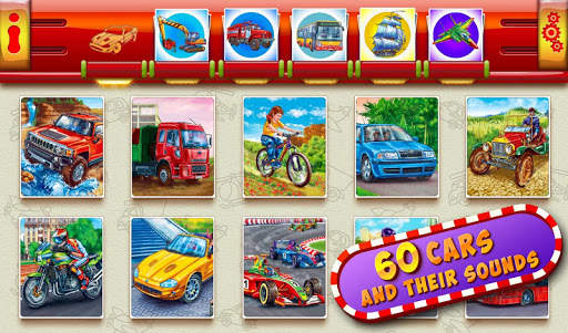 World of Cars! Car games for b screenshot 1