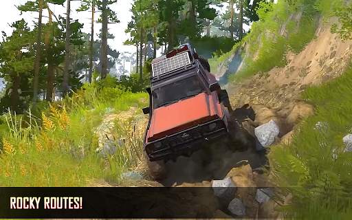 Offroad Jeep driving Off-Road Rally 4x4 Simulator screenshot 3