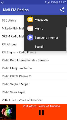Mali FM Radios screenshot 3