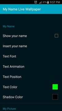 My Name Live Wallpaper screenshot 5