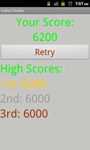 ColorClicker Game Free screenshot 3