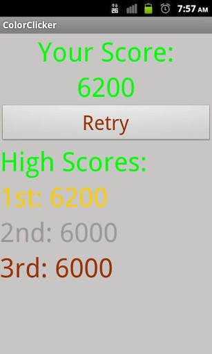 ColorClicker Game Free screenshot 3