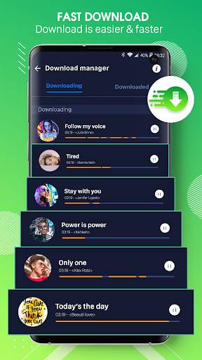 Music downloader - Mp3 downloader & Mp3 players screenshot 24