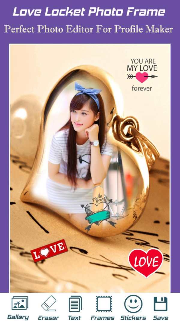 Love Locket Photo Frame screenshot 5