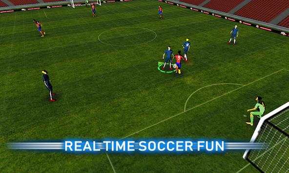 Real soccer Star 2018: Piala Dunia Sepak Bola screenshot 1