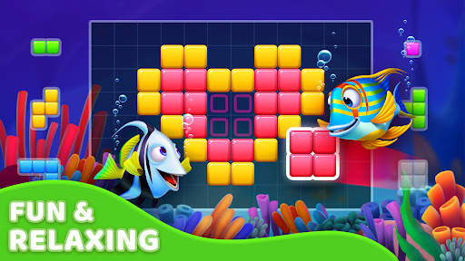 Block Puzzle Fish – Free Puzzle Games screenshot 1