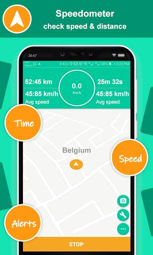 GPS Navigation: Driving Directions: Road Map screenshot 3