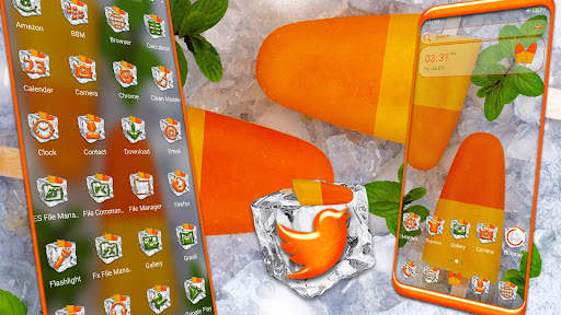 Ice Cream Bar Theme Launcher screenshot 1