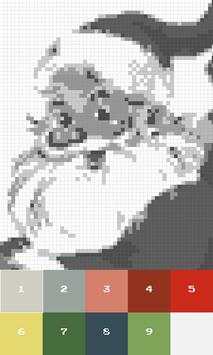 Art Pixel: Holiday Edition (Color by Number) screenshot 2