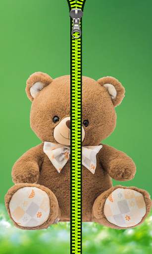 Teddy Bear Zipper Lock screenshot 5
