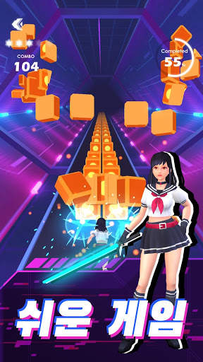 Beat Sword - Rhythm Game screenshot 1