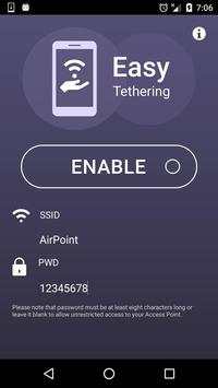 Easy Tethering (WiFI) screenshot 1