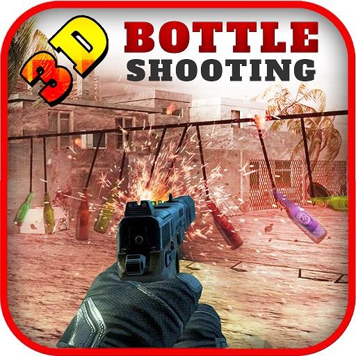 Real Bottle Shooting: Expert Gun Shoot Free game icon