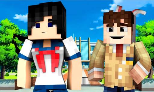 Map Yandere School Simulator for Minecraft PE screenshot 1