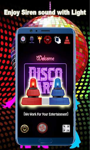 Disco Light,(Disco Music lazier strobo Flash Light screenshot 5