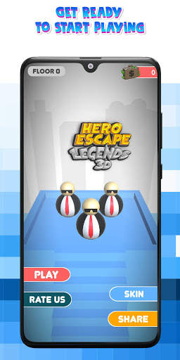 Hero Escape Legend 3D screenshot 1