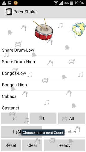 PercuShaker: Your Own Music screenshot 1