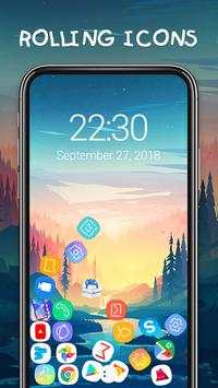 Rolling Icons Launcher - App and Photo Icons screenshot 3