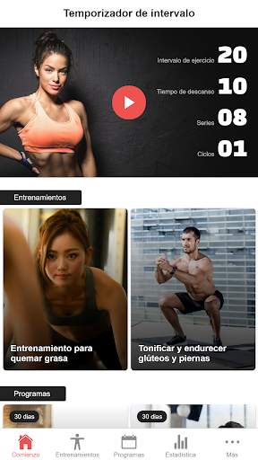 ‎Temporizador de Intervalos: Rutinas Tabata & HIIT screenshot 3