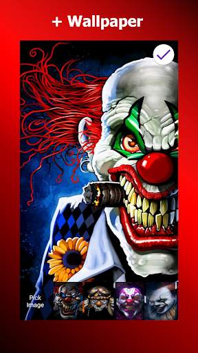 Scary Clown Lock Screen & Wallpapers 5 تصوير الشاشة