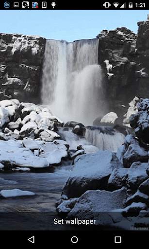 Waterfall Live Wallpaper screenshot 5