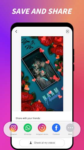 Love.ly - Lyrical video status maker app screenshot 5