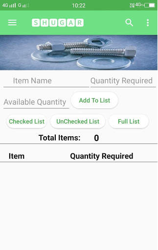 SHUGAR grocery shopping app - item checklist notes screenshot 8