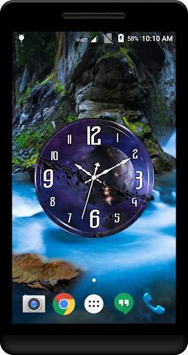 Planets Clock Live Wallpaper screenshot 4