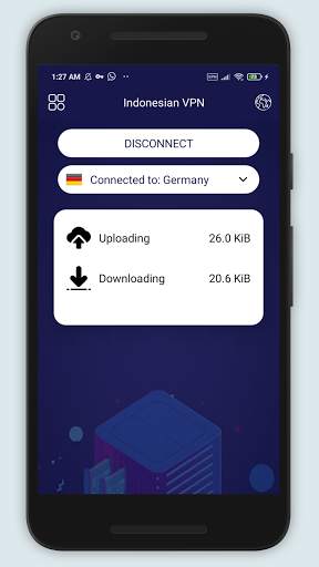 Indonesia VPN  Unlimited Fast Free Indonesian VPN screenshot 3