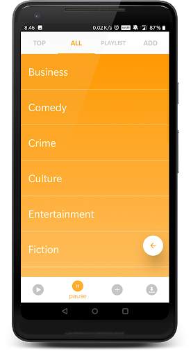 Podcast Player screenshot 2