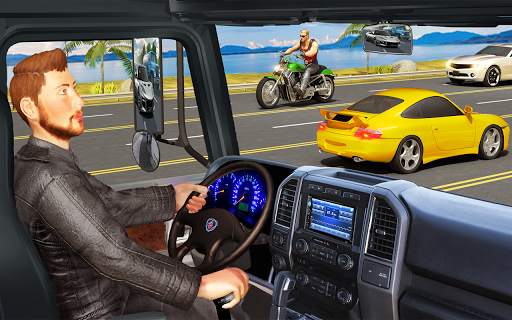 Traffic Highway Truck Racing - Truck Driving screenshot 7