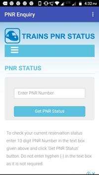Indian Railway, Train PNR , Running Status & IRCTC screenshot 2