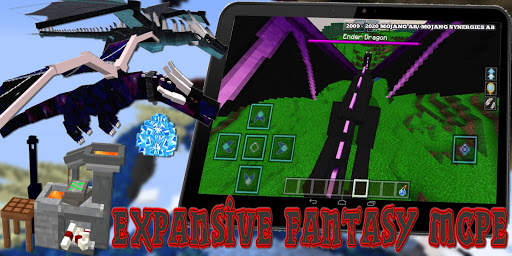 New Dragons Mod for MCPE: Expansive Fantasy Maps screenshot 3