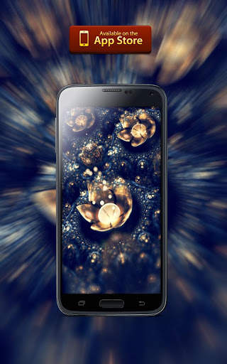 Luminous Flowers Wallpaper screenshot 1